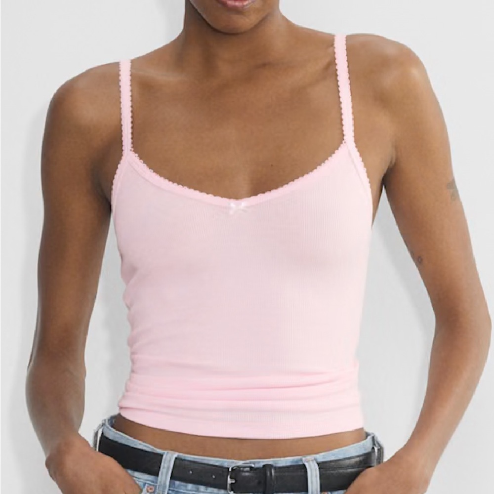 Aritzia Pink Tank Top